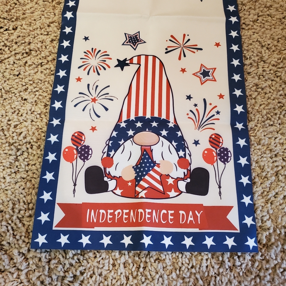 Independence Day Gnome Table Runner (4th of July) NWT